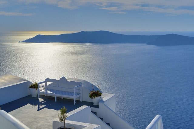 Pôr do sol em Oia — Santorini